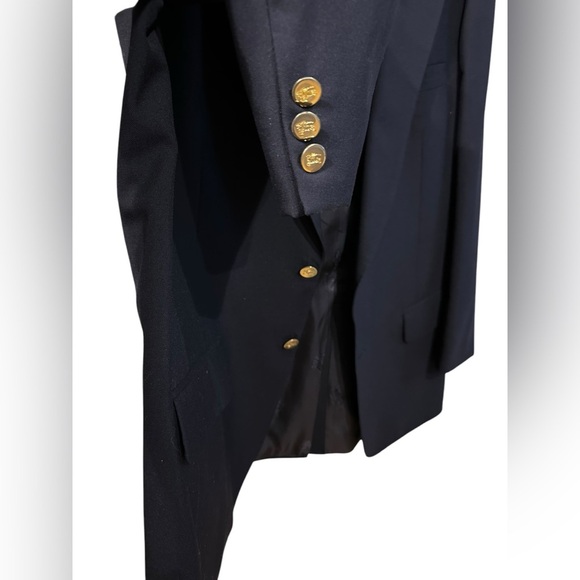 Burberry Men's dark Navy Blazer size XL - Picture 8 of 11
